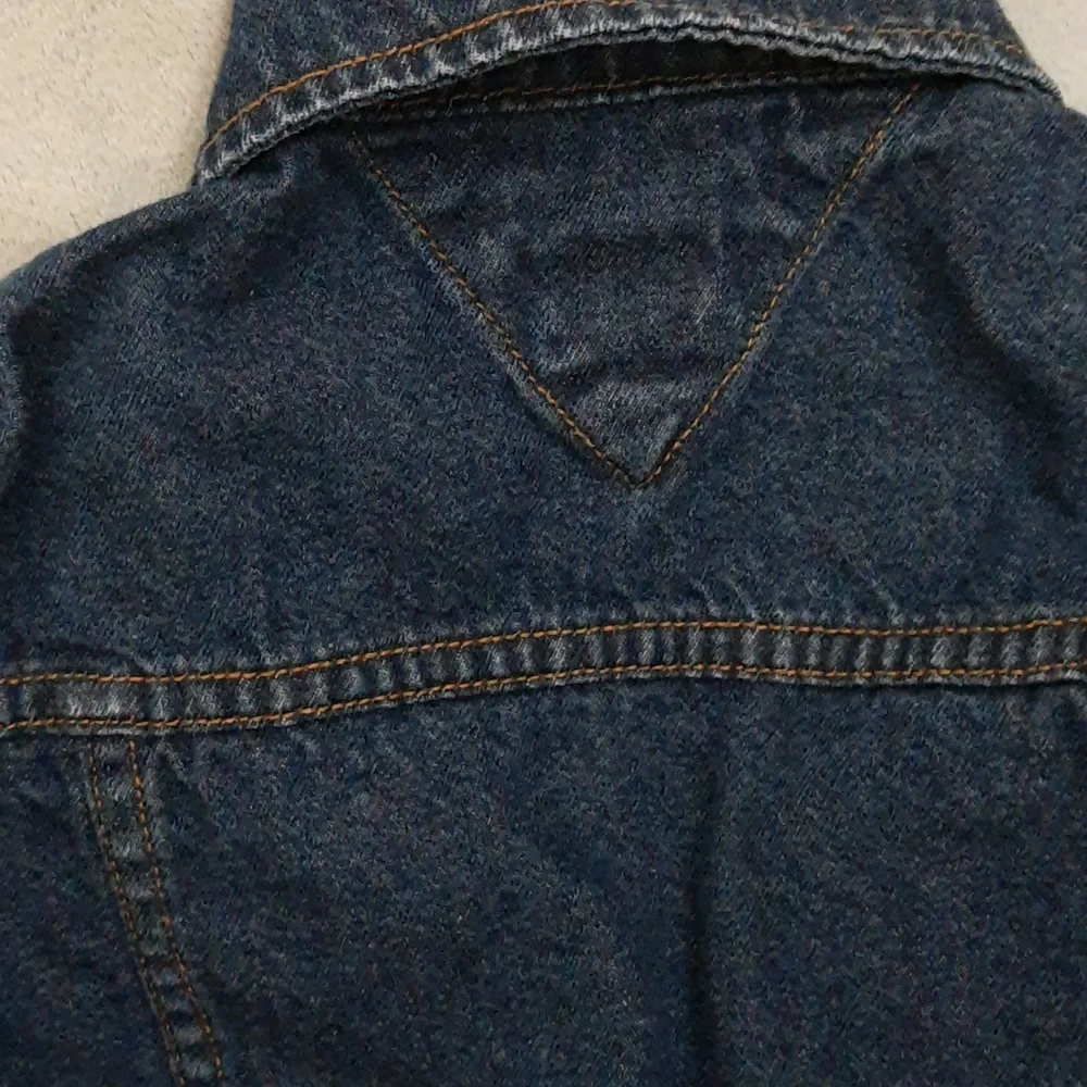 Tommy Hilfiger Snap Up Denim Jean Jacket 18-24 months VTG 1990s
